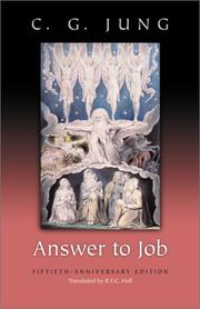 Cover of: Answer to Job by Carl Gustav Jung