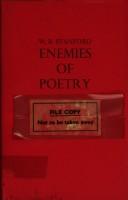 Cover of: Enemies of poetry by William Bedell Stanford