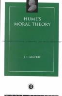 Cover of: Hume's moral theory