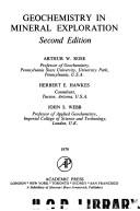 Cover of: Geochemistry in mineral exploration, 2nd edition.  by Arthur W. Ross, Herbert E. Hawkes, and J.S. Webb | 