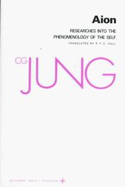 Cover of: Aion: Researches into the Phenomenology of the Self (Collected Works of C.G. Jung Vol.9 Part 2)