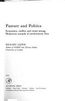 Pasture and politics by Richard Tapper