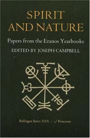 Cover of: Spirit and nature