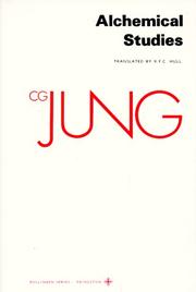 Cover of: Alchemical Studies (Collected Works of C.G. Jung Vol.13) | Carl Gustav Jung