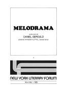Cover of: Melodrama