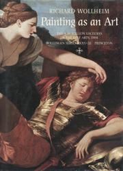 Cover of: Painting as an Art by Wollheim, Richard