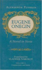 Cover of: Eugene Onegin by Aleksandr Sergeyevich Pushkin