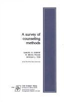 Cover of: A survey of counseling methods by Samuel H. Osipow, Samuel H. Osipow