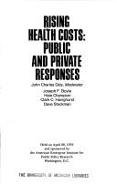 Cover of: Rising health costs | 