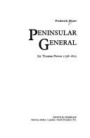 Cover of: Peninsular general: Sir Thomas Picton, 1758-1815