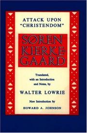 Attack upon Christendom by Søren Kierkegaard