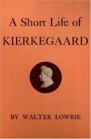 Cover of: Short Life of Kierkegaard by Walter Lowrie