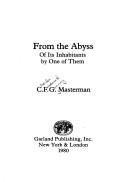 Cover of: From the abyss by Charles Frederick Guerney Masterman