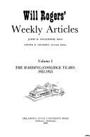 Cover of: Will Rogers' Weekly articles