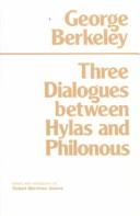 Three dialogues between Hylas and Philonous by George Berkeley, George B Berkeley, Michael B. Mathias, Daniel Kolak