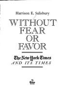 Cover of: Without fear or favor by Harrison Evans Salisbury