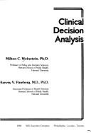 Cover of: Clinical decision analysis