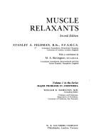 Cover of: Muscle relaxants by Stanley A. Feldman