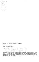 Cover of: Decision-related research on the organization of service delivery systems in metropolitan areas: solid waste management