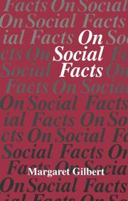 On social facts by Margaret Gilbert