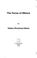 Cover of: The forms of silence