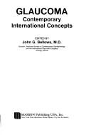 Cover of: Glaucoma, contemporary international concepts