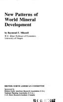 Cover of: New patterns of world mineral development