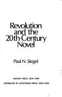 Cover of: Revolution and the 20th-century novel