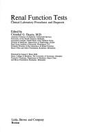 Renal function tests