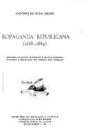 Propaganda republicana (1888-1889) by Antonio da Silva Jardim