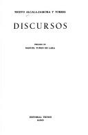 Cover of: Discursos