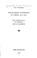 Cover of: The Russian autocracy in crisis, 1878-1882