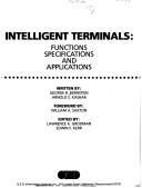 Cover of: Intelligent terminals by George B. Bernstein, George B. Bernstein