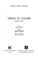 Cover of: Viernes de dolores by Miguel Ángel Asturias