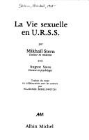 Cover of: La vie sexuelle en U.R.S.S.