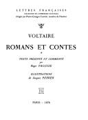 Romans et contes by Voltaire
