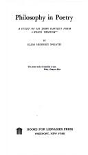 Cover of: Philosophy in poetry by Sneath, Elias Hershey