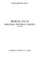 Cover of: Murcia en el Semanario pintoresco español by Joaquín Hernández Serna