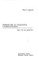 Cover of: Temas de La Celestina y otros estudios: del Cid al Quijote