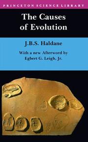 Cover of: The causes of evolution