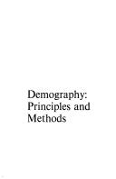 Cover of: Demography: principles and methods
