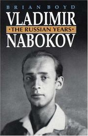 Vladimir Nabokov by Brian Boyd