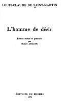 Cover of: L' homme de désir