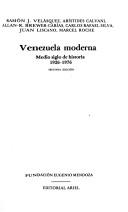 Cover of: Venezuela moderna, medio siglo de historia, 1926-1976
