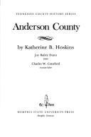 Cover of: Anderson County by Katherine B. Hoskins