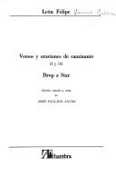 Cover of: Versos y oraciones de caminante (I y II) ; Drop a star