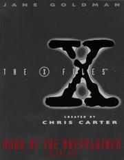 Cover of: The X-files book of the unexplained