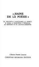 Haine de la poésie