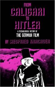 From Caligari to Hitler by Siegfried Kracauer
