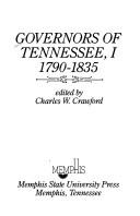 Cover of: Governors of Tennessee